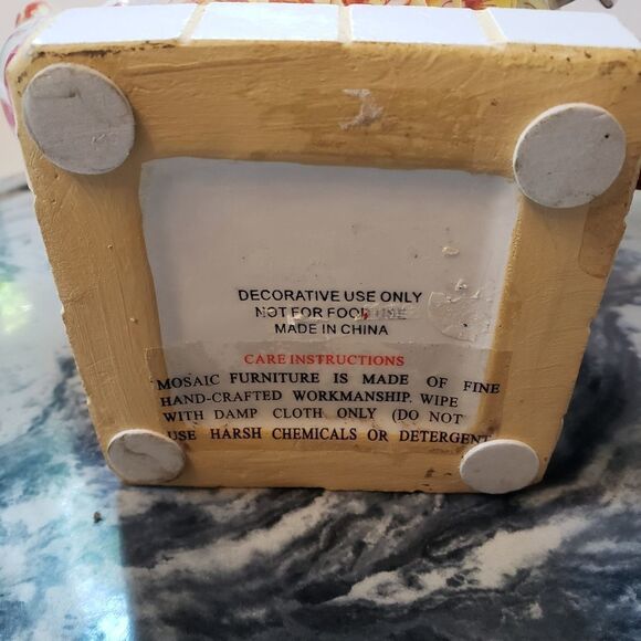 Vintage Mosaic Teapot Planter - Picture 9 of 11